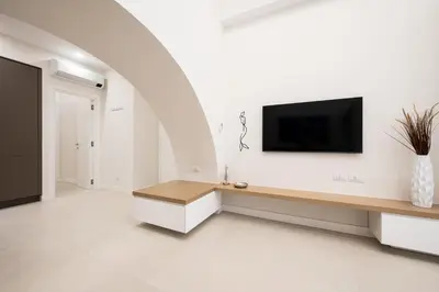 TV o dispositivi per l'intrattenimento presso Na'more Partenope Apartment