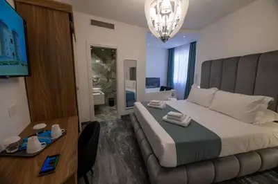 Letto o letti in una camera di Mare Luxury