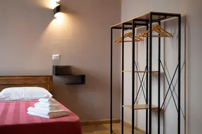Letto o letti in una camera di Syrenhouse