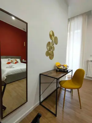 Letto o letti in una camera di NunziaTina ai Quartieri Spagnoli