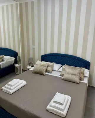 Letto o letti in una camera di Nicotera Apartment