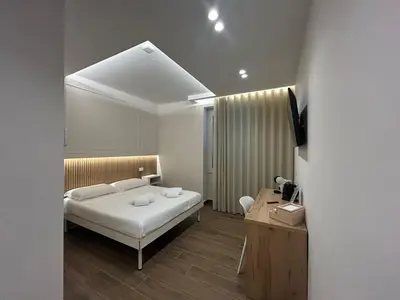 Letto o letti in una camera di Suite Conte' Piazza Garibaldi