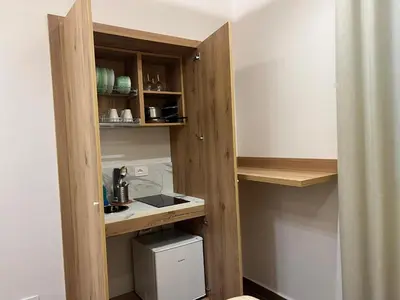 Cucina o angolo cottura di Suite Conte' Piazza Garibaldi