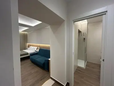 Letto o letti in una camera di Suite Conte' Piazza Garibaldi