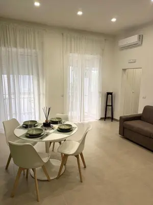 Area soggiorno di Bianchina House