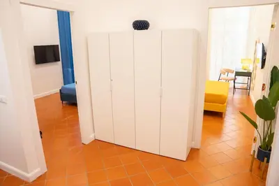TV o dispositivi per l'intrattenimento presso Palazzo Castriota Scanderbeg Apartment - City Center Apartment