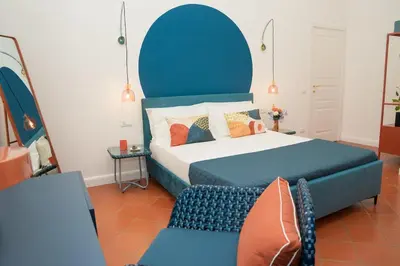 Letto o letti in una camera di Palazzo Castriota Scanderbeg Apartment - City Center Apartment
