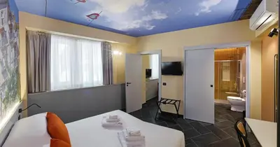 TV o dispositivi per l'intrattenimento presso Calumé - I Vicoli di Napoli - Comfort & Relax for Couples and Families