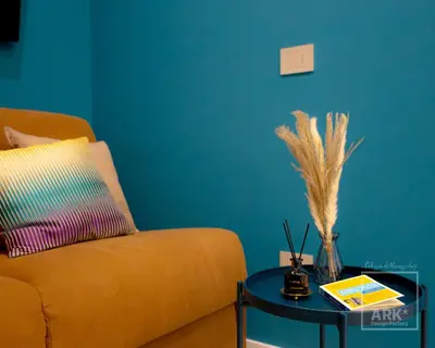 Area soggiorno di Mama's Boutique Rooms