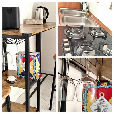 Cucina o angolo cottura di Albi House Vomero