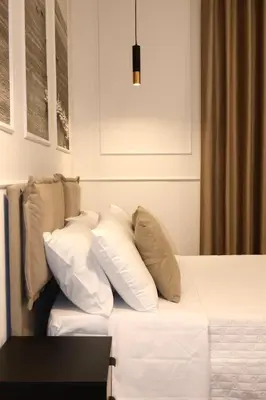 Letto o letti in una camera di De Pasquale House