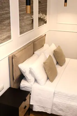Letto o letti in una camera di De Pasquale House