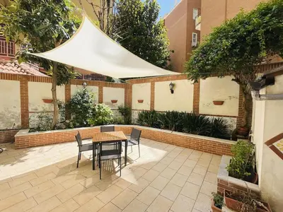 Patio o area all'aperto di Historic Vomero Apartment with Secluded Patio
