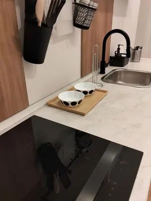 Cucina o angolo cottura di La Porta di Napoli