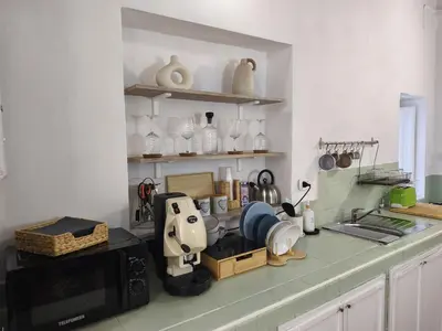Cucina o angolo cottura di Regina Partenope Home