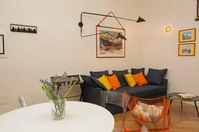Area soggiorno di Boutique Apartment Spaccanapoli