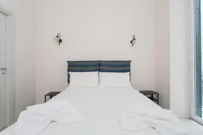 Letto o letti in una camera di I tre Santi by Dimorra