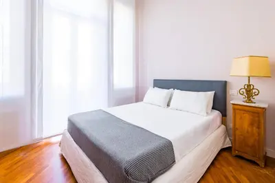 Letto o letti in una camera di Harmony Elegant Apartment with Parking
