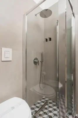 Bagno di I tre santi apartment