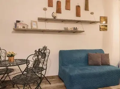 Area soggiorno di L Aurora di Napoli