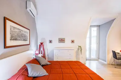 Letto o letti in una camera di O Panaro Lucky Flat by NapoliApartments