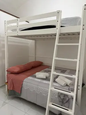 Letto o letti in una camera di House Lazzi