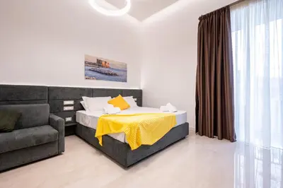 Letto o letti in una camera di Cafarelli House