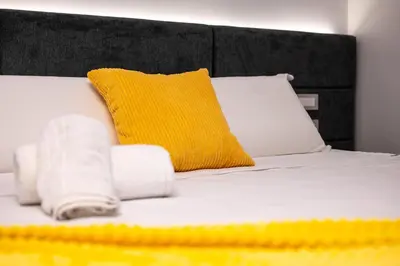 Letto o letti in una camera di Cafarelli House