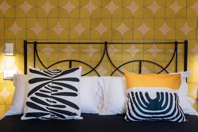 Letto o letti in una camera di Al 3 Piano