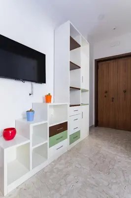 TV o dispositivi per l'intrattenimento presso VomeroMetroNest By Dimorra