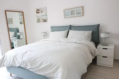 Letto o letti in una camera di La Dimora di Masaniello
