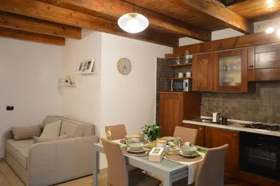 Cucina o angolo cottura di Maison Brigitte Napoli