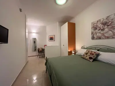 Letto o letti in una camera di Appartamento Vomero 