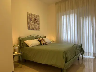Letto o letti in una camera di Appartamento Vomero 