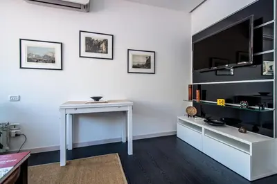 Cucina o angolo cottura di Penthouse on the Bay of Naples