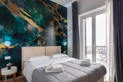 Letto o letti in una camera di Le Corti del Re Tappia