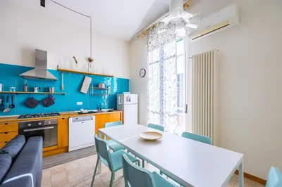 Cucina o angolo cottura di Oasis Flat near San Gregorio Armeno