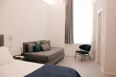 Area soggiorno di Six Luxury Rooms Quartieri Spagnoli