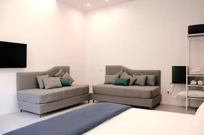 Area soggiorno di Six Luxury Rooms Quartieri Spagnoli