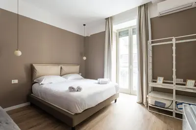 Letto o letti in una camera di Domus Furcilla Lux By Dimorra