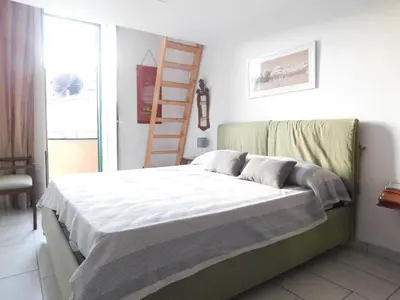 Letto o letti in una camera di Masaniello Home