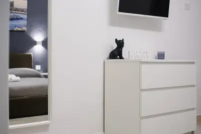 Letto o letti in una camera di Pignahome