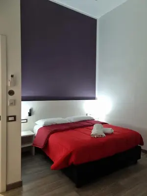 Letto o letti in una camera di Casa Maluma