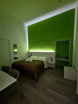 Letto o letti in una camera di Casa Maluma