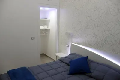 Letto o letti in una camera di Stella Diana