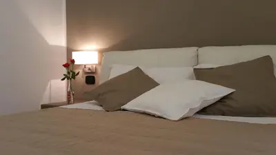 Letto o letti in una camera di B&B Filangieri