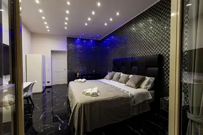 Letto o letti in una camera di Scio' Scio'