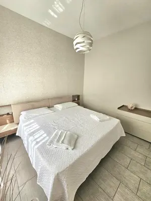 Letto o letti in una camera di Cidemì House