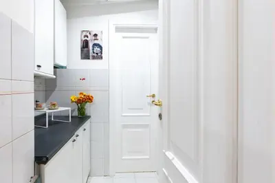 Cucina o angolo cottura di Bobbò house V il giardino a santa chiara