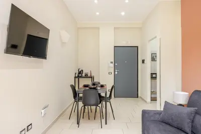 TV o dispositivi per l'intrattenimento presso Al Maschio Angioino Apartment - In the center of Naples